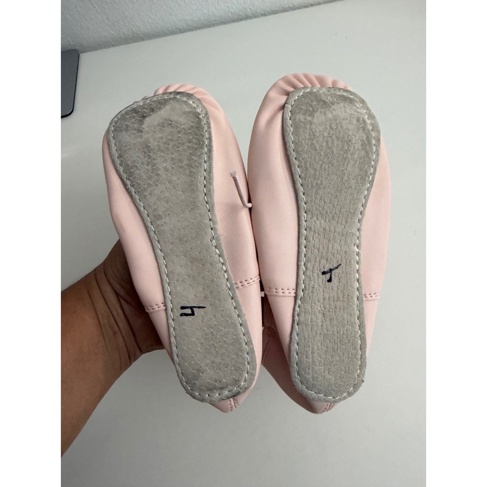 Freestyle by Danskin Kids Pink Ballet Slippers Dance Shoes Size 13 - Picture 2 of 4